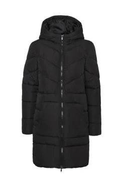 abrigo acolchado capucha