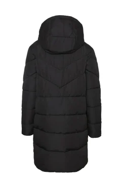 abrigo acolchado capucha