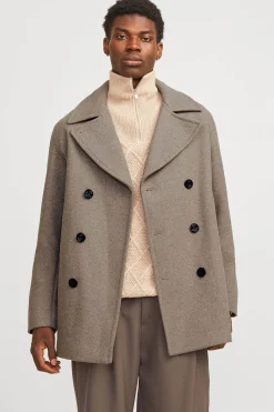 Abrigo corto cruzado