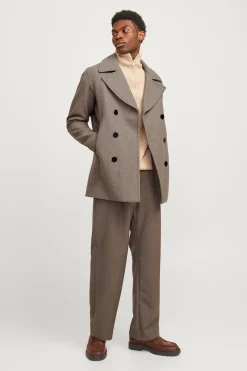 Abrigo corto cruzado