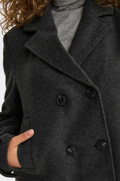 Abrigo corto de pa&ntilde;o