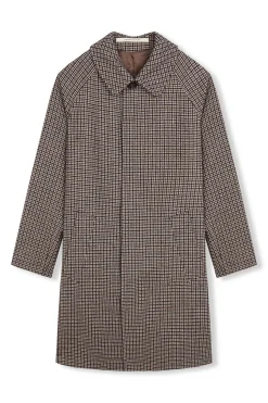 Abrigo cuadro inglesado
