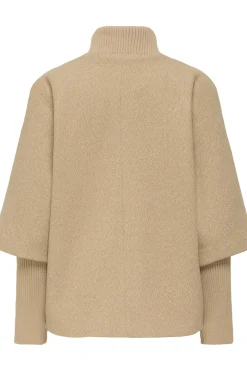 Abrigo de pa&ntilde;o cremallera