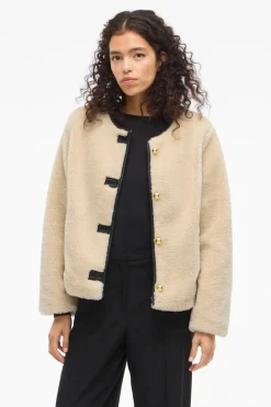 Abrigo efecto borreguillo