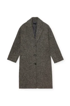 Abrigo espiga hombro ca&iacute;do