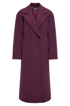 Abrigo largo abotonado