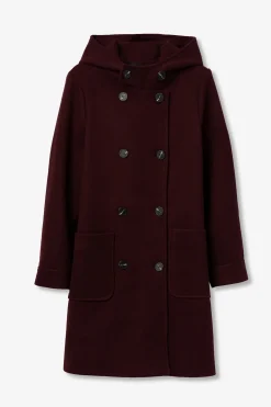 Abrigo Largo con Capucha