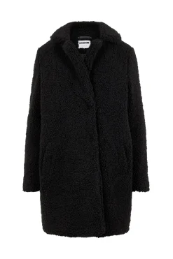 Abrigo largo teddy