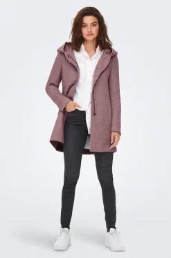 Abrigo midi de pa&ntilde;o