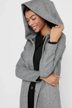 Abrigo midi de pa&ntilde;o