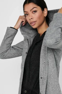 Abrigo midi de pa&ntilde;o