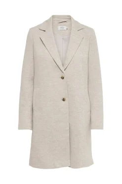 Abrigo midi de pa&ntilde;o