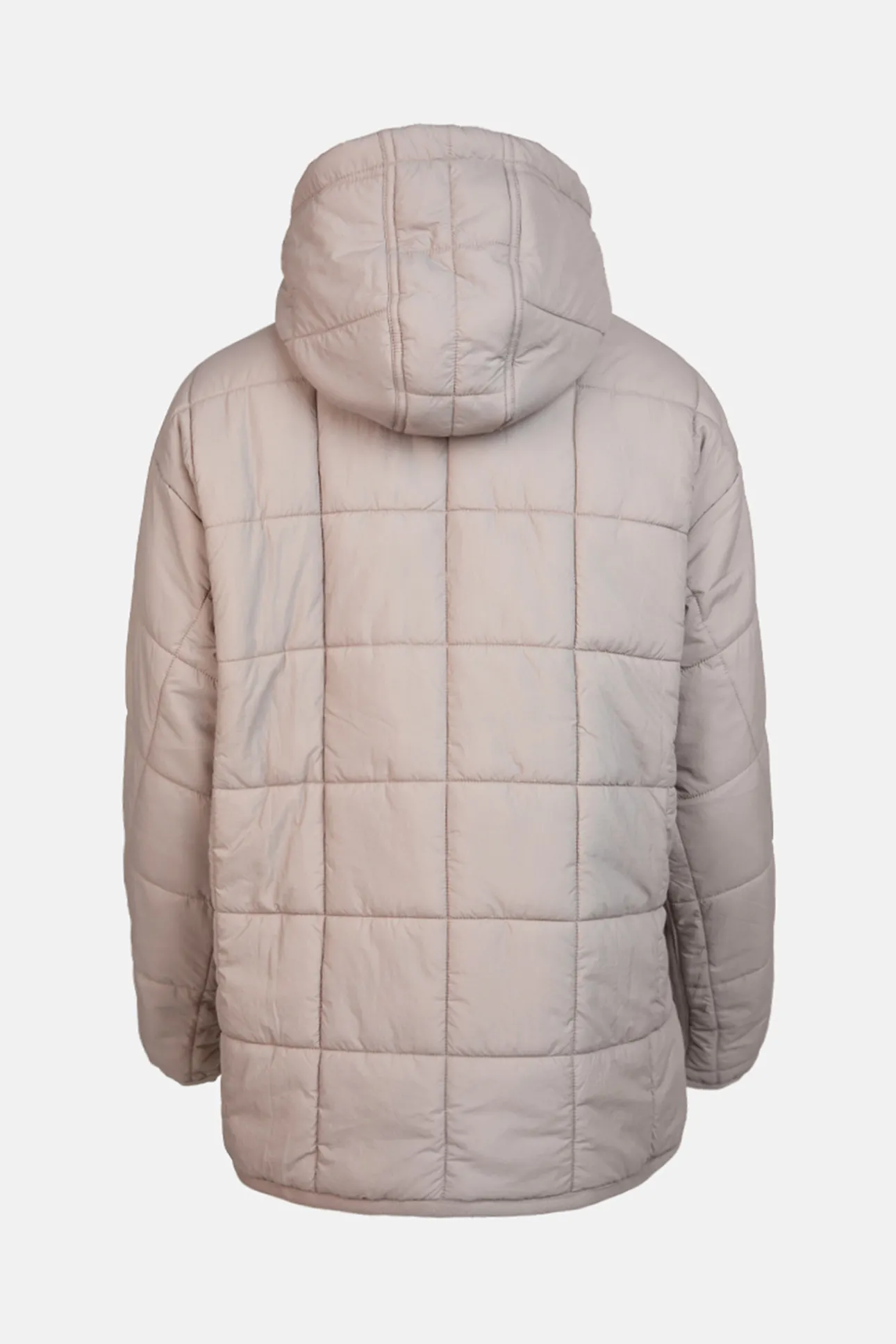 Abrigo tipo canguro peron