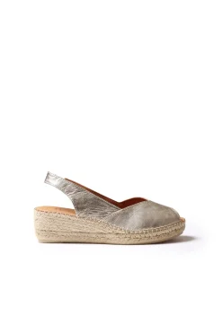 Alpargata de cu&ntilde;a de piel