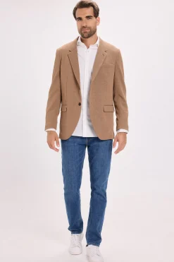 Americana de punto slim fit