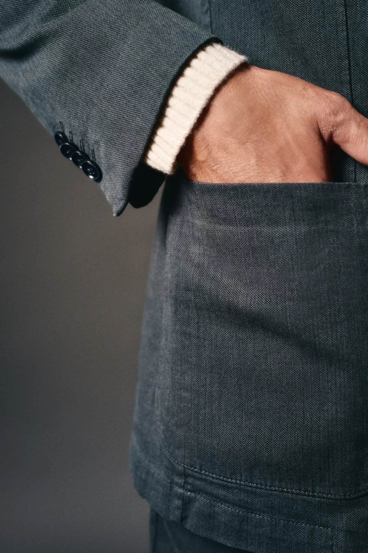 Americana traje algodón coordinado