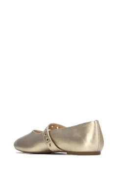 Bailarina Plana Cinta Hebilla