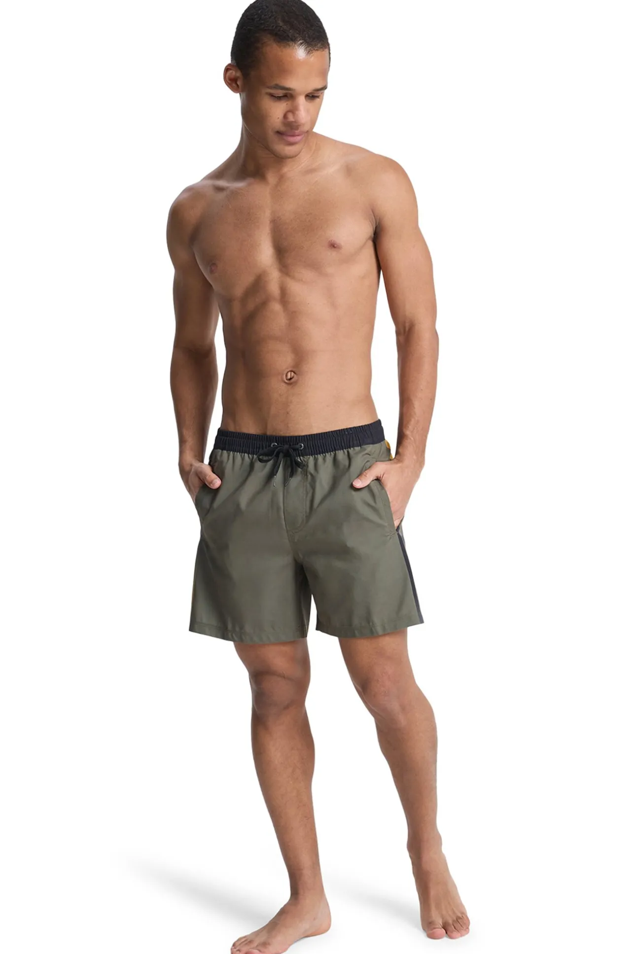 Ba&ntilde;ador corto logo lateral