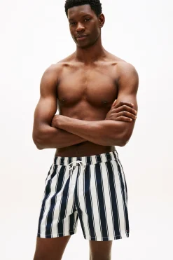 Ba&ntilde;ador hombre estampado rayas