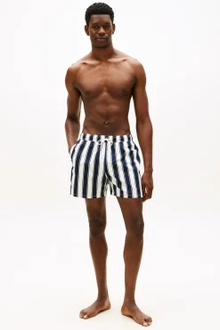 Ba&ntilde;ador hombre estampado rayas