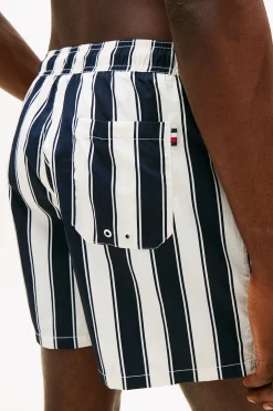 Ba&ntilde;ador hombre estampado rayas