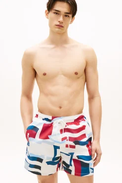 Ba&ntilde;ador hombre estampado banderas