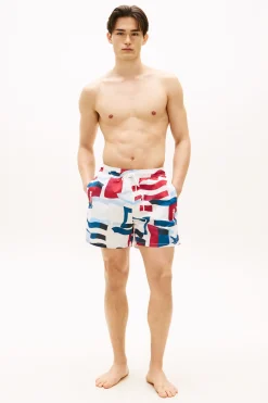 Ba&ntilde;ador hombre estampado banderas