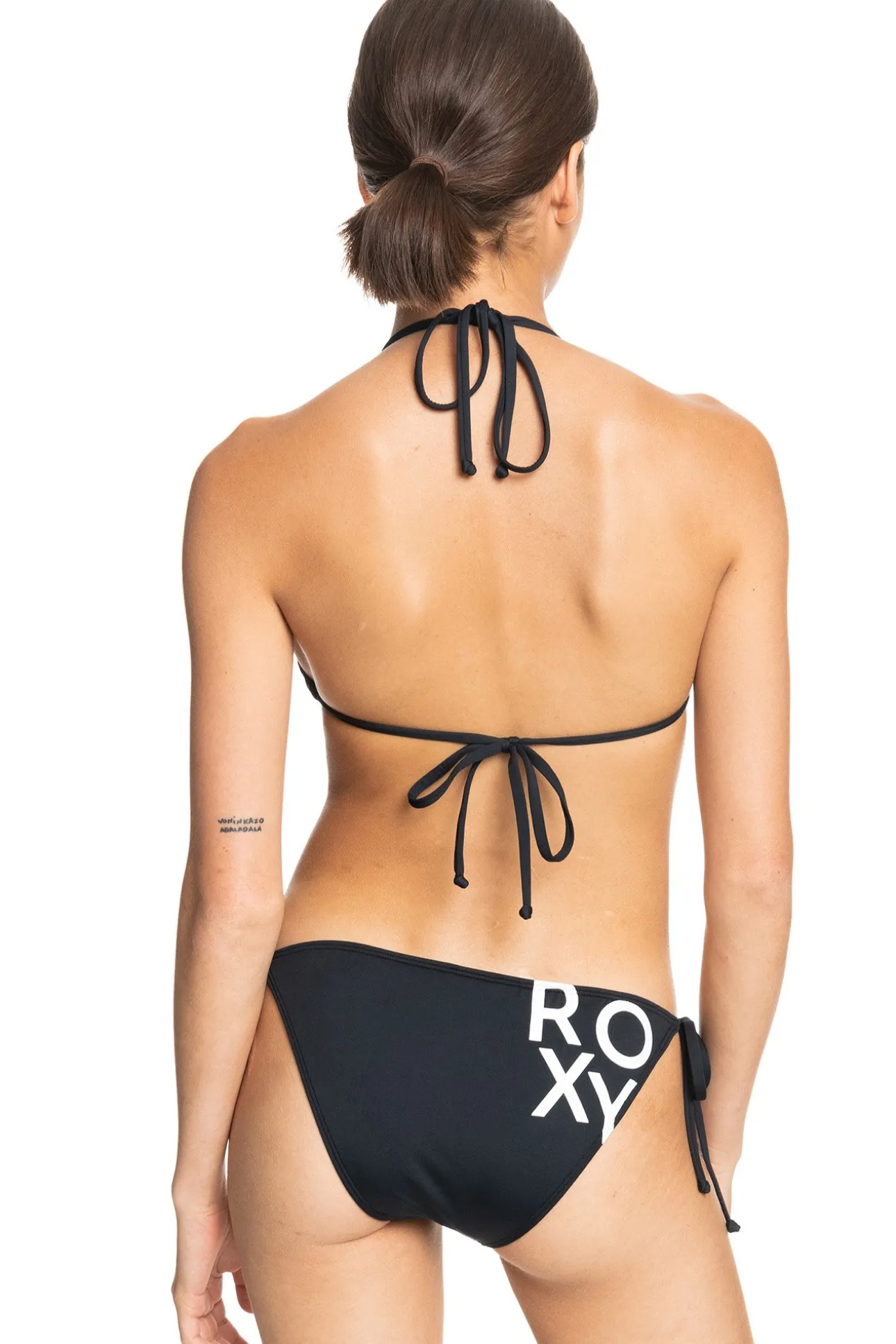 Beach Classics Tie Side - Conjunto de bikini triangular para Mujer