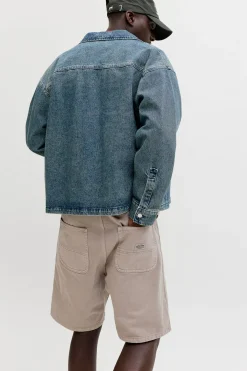 Bermuda baggy fit algod&oacute;n