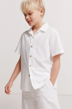 Bermuda chino lino para ni&ntilde;o