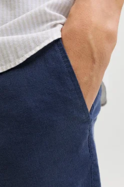 Bermuda chino regular fit lino