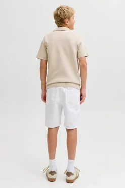 Bermuda denim regular b&aacute;sica