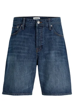 Bermuda denim relaxed fit lavado