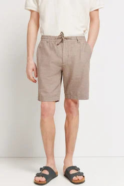 Bermuda lino comfort slim fit