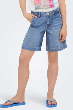 Bermuda vaquera larga