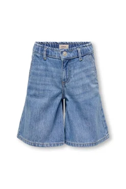 Bermuda vaquera larga