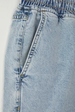 Bermudas vaqueras de corte recto