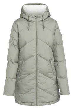 Better Weather - Chaqueta acolchada con capucha para mujer