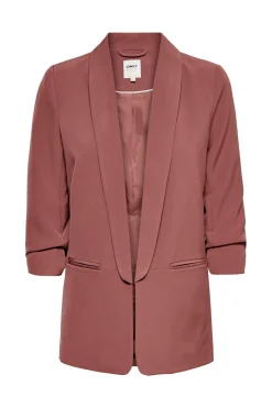 Blazer abierta manga remangada