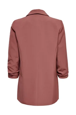 Blazer abierta manga remangada