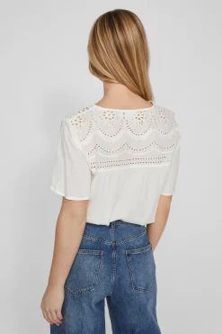 Blusa cuello pico