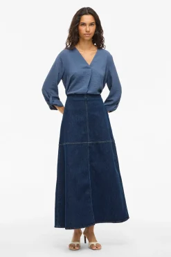 Blusa de manga media