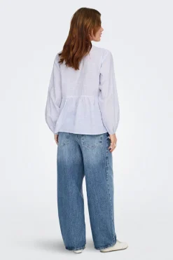 Blusa de rayas manga larga