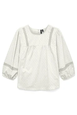 Blusa manga 3/4 de plumeti
