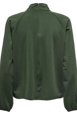 Blusa manga larga fluida