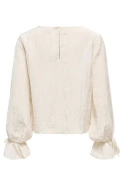 Blusa manga larga fluida