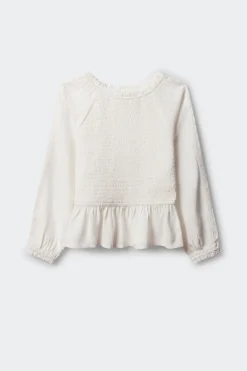 Blusa nido de abeja ni&ntilde;a