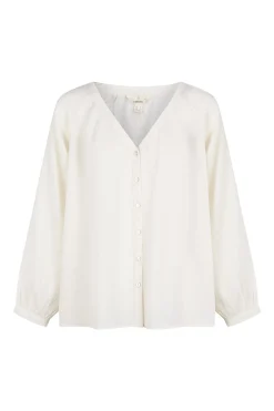 Blusa plisada fluida