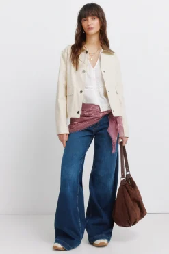 Blusa rom&aacute;ntica blanca