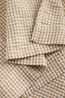 Blusa seersucker algod&oacute;n